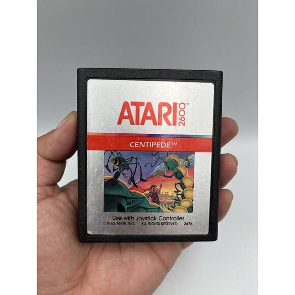 Centipede (Atari 2600, 1982) Cartridge Only Clean And Tested Trl8#24 - Picture 1 of 5